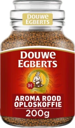 Douwe Egberts Aroma Rood Oploskoffie - 6 X Pot Van 200 Gram -Veilige Voedselwinkel 701x1200