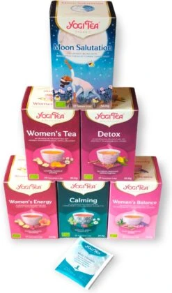 Yogi Tea - De 6 Lievelingssmaken Van De Vrouw - 6 Pakjes Van 17 Theezakjes - Women's Favorite -Veilige Voedselwinkel 706x1200 1