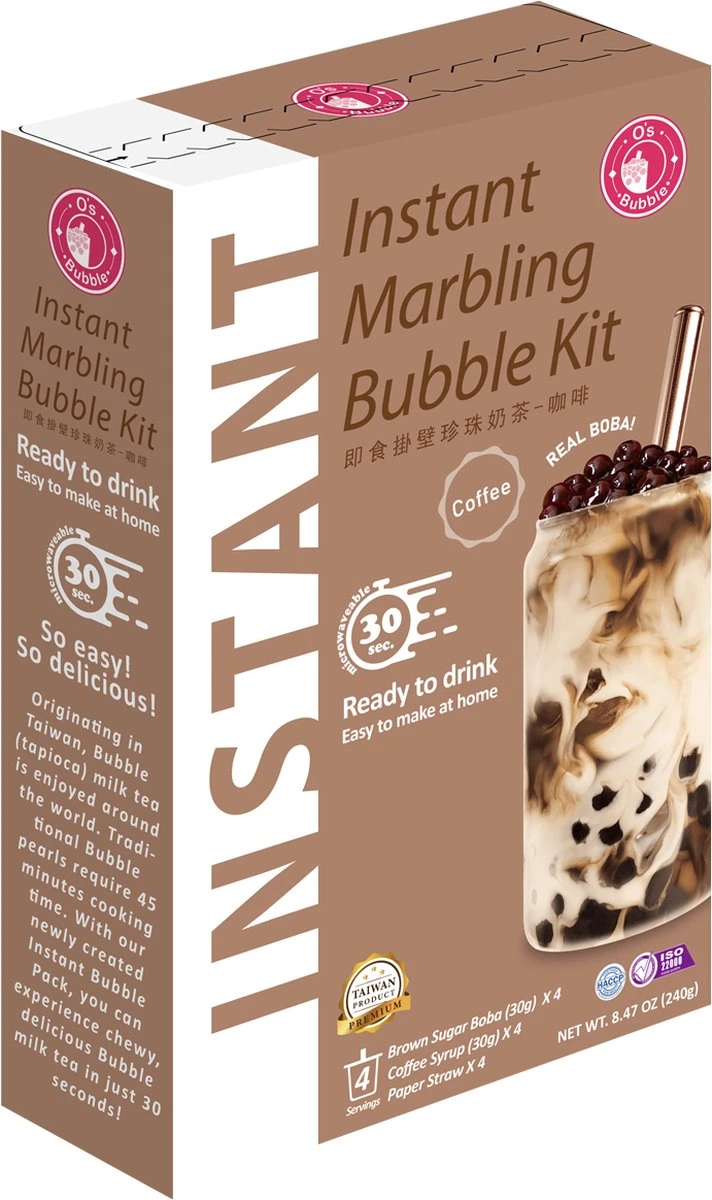 Maak Je Eigen Bubble Tea - Coffee Flavor - Tapioca Parels Voor Bubble Tea - Tapioca Pearls - Boba Tapioca Ballen - Bubble Tea Parels - Japans Snoep 3 Maak Je Eigen Bubble Tea - Coffee Flavor - Tapioca Parels Voor Bubble Tea - Tapioca Pearls - Boba Tapioca Ballen - Bubble Tea Parels - Japans Snoep