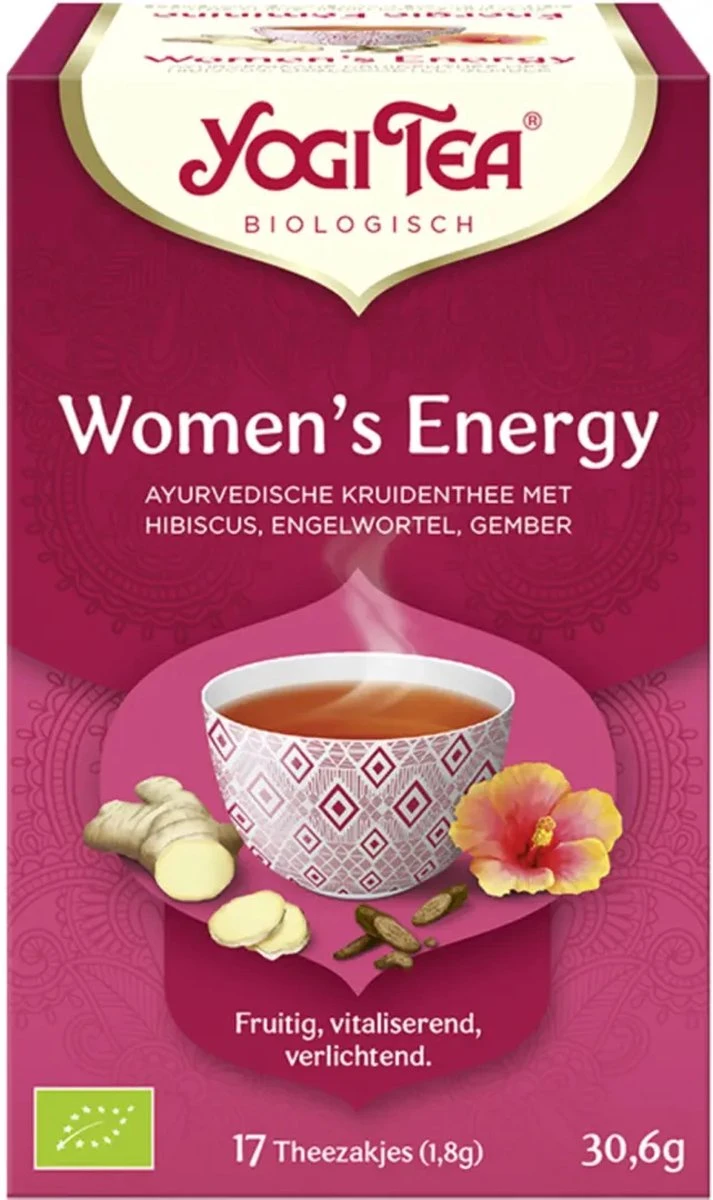 Yogi Tea YogiTea Biologische Women's Energy 4 Yogi Tea YogiTea Biologische Women's Energy - Afbeelding 2