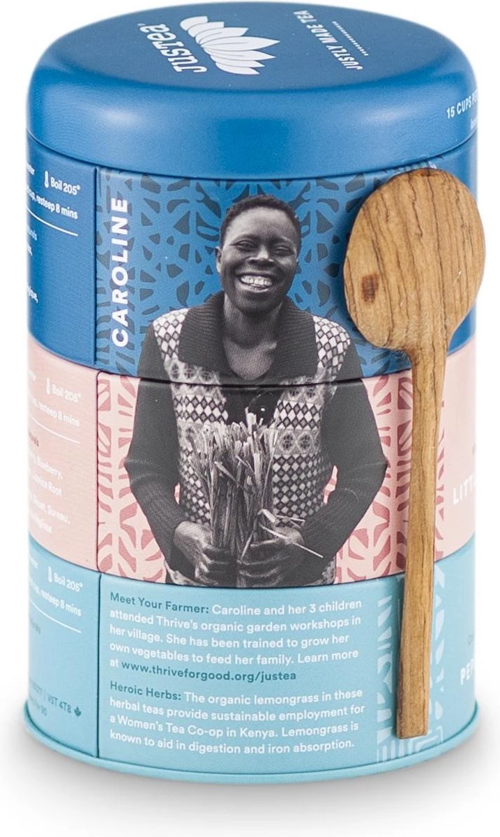 Mixverpakking-Justea-Kruidenthee-Biologisch-Losse Thee-Yoga 4 Mixverpakking-Justea-Kruidenthee-Biologisch-Losse Thee-Yoga - Afbeelding 2