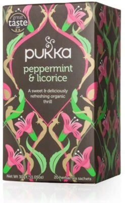 Pukka Thee Peppermint Licorice -Veilige Voedselwinkel 739x1200