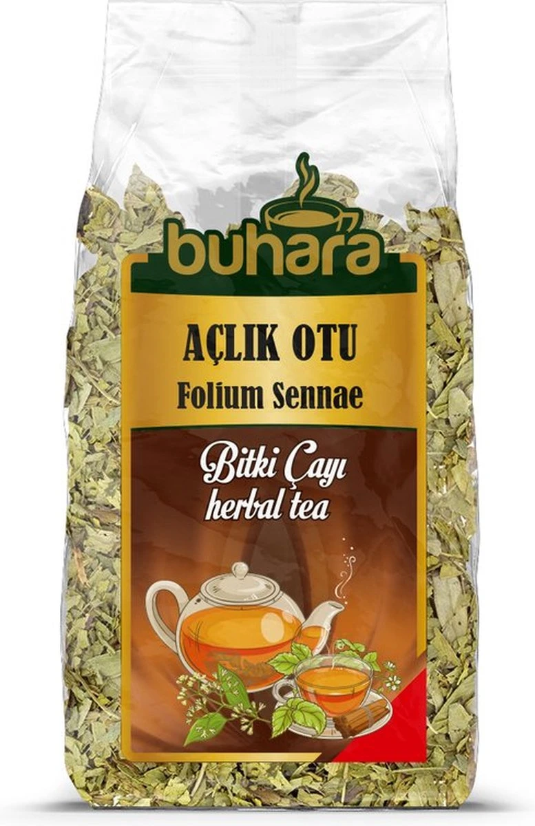 Buhara - Senna Leaf Thee - Aclik Otu Cayi - Folium Sennae Tea - 30 Gr 3 Buhara - Senna Leaf Thee - Aclik Otu Cayi - Folium Sennae Tea - 30 Gr