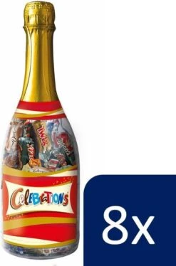 Celebrations Chocolade Cadeau Fles - 8 Stuks