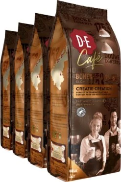 Douwe Egberts D.E Café Creatie Koffiebonen - 7/9 Intensiteit - 4 X 500 Gram -Veilige Voedselwinkel 796x1200 3
