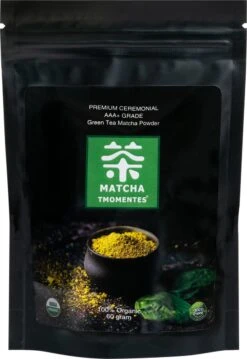 TMomentes® PREMIUM CEREMONIAL MATCHA Thee - Matcha Poeder - Ceremoniële Matcha Thee - 100% Organisch Gecertificeerd - 60 Gram - AAA+ Gradering -Veilige Voedselwinkel 825x1200 1