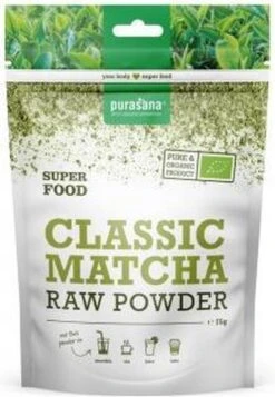Purasana Matcha Classic Raw Powder 75 Gram 14 Purasana Matcha Classic Raw Powder 75 Gram -Veilige Voedselwinkel 830x1200