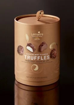 Lemaître Chocolatier - Geschenkverpakking Truffels - Vanille Roomboter & Caramel Zeezout - 500g - Chocolade Cadeau -Veilige Voedselwinkel 847x1200 2