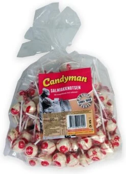 Candyman Salmiakknotsen 100 Lollies