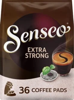 Senseo Extra Strong Koffiepads - 8/9 Intensiteit - 10 X 36 Pads -Veilige Voedselwinkel 887x1200