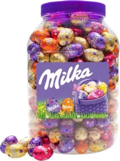 Milka Paaseitjes Chocolade MixxBoxx Pasen - 2,2 Kg - Ca. 260 Stuks