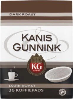 Kanis & Gunnink Dark Roast Koffiepads - 10 X 36 Pads -Veilige Voedselwinkel 894x1200 2