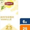 Lipton - Feel Good Selection Zwarte Thee Vanille - 6x 25 Zakjes 2 Lipton - Feel Good Selection Zwarte Thee Vanille - 6x 25 Zakjes -Veilige Voedselwinkel 905x1200