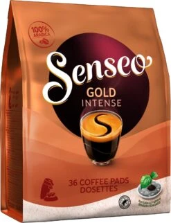 Senseo Gold Intense Koffiepads - 7/9 Intensiteit - 4 X 36 Pads -Veilige Voedselwinkel 920x1200