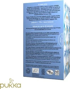 Pukka Feel New Thee, Met Anijs- En Venkelzaad - 4 X 20 Zakjes - GB-BIO-05 -Veilige Voedselwinkel 947x1200