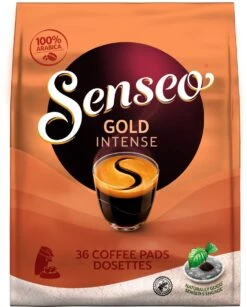 Senseo Gold Intense Koffiepads - 7/9 Intensiteit - 4 X 36 Pads -Veilige Voedselwinkel 966x1200 1