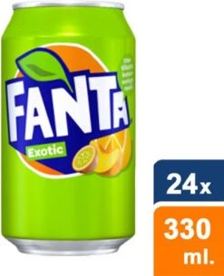 Fanta Exotic Blikjes 33cl Tray 24 Stuks Frisdrank 10 Fanta Exotic Blikjes 33cl Tray 24 Stuks Frisdrank -Veilige Voedselwinkel 973x1200